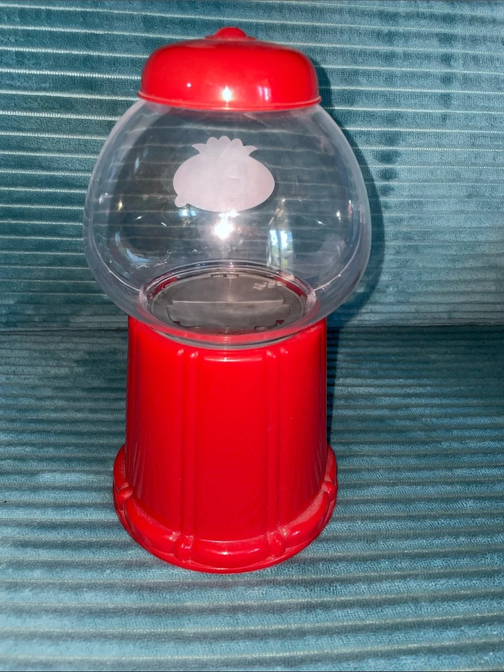 Dubble Bubble 8 1/2” Plastic Gumball Machine Candy Dispenser